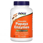 Заказать NOW Papaya Enzyme Chewable 360 пастилок
