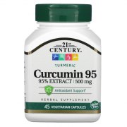 Заказать 21st Century Curcumin 95% 500 мг 45 вег капс