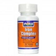 Заказать NOW Iron Complex 100 таб