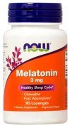 Заказать NOW Melatonin 3 мг 90 жев. капс