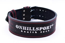 Заказать OnHillSport Пояс для пауэрлифтинга, пряжка, 10 см, трехслойный HARD черный