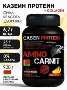 Заказать Amino Сarnit Casein Protein 900 гр
