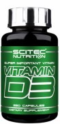 Заказать Scitec Nutrition Vitamin D3 250 капс